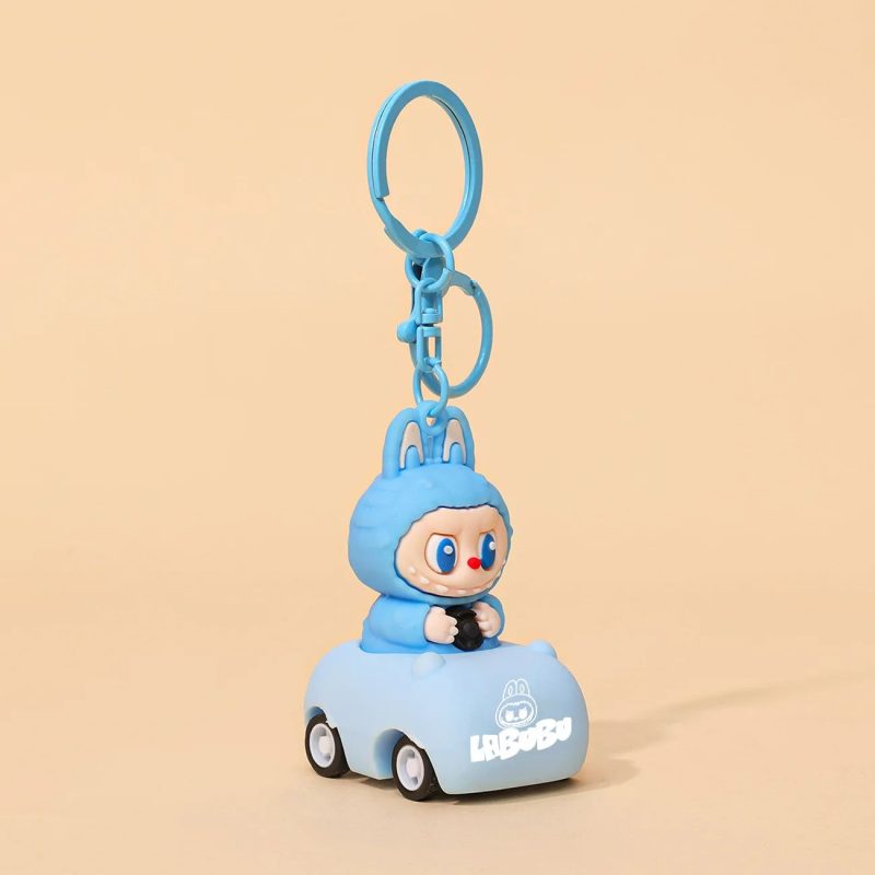 Creative Drive Cute Naughty Labubu Keychain