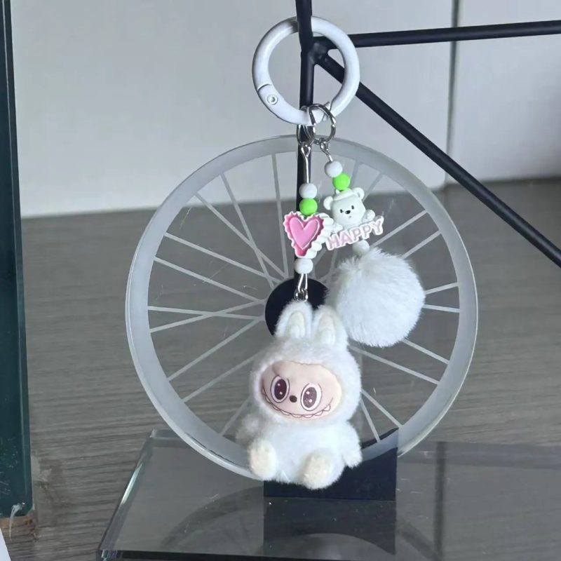 Light Blue Labubu Keychain A Cool Splash of Charm