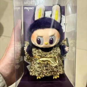 Labubu Keychain Monster Purple