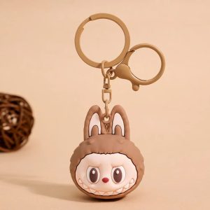 Limited Edition Yellow Labubu Keychain