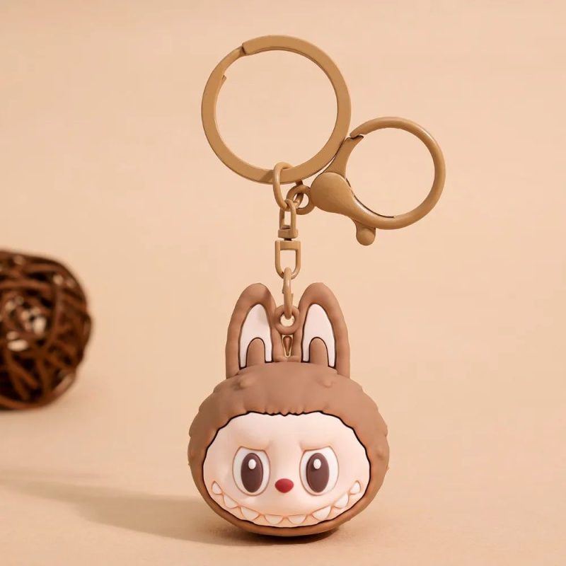 Limited Edition Yellow Labubu Keychain