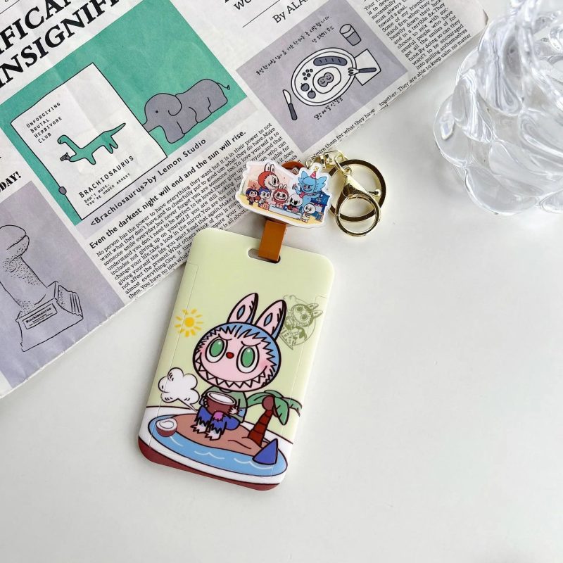 Labubu Keychain Card Holders