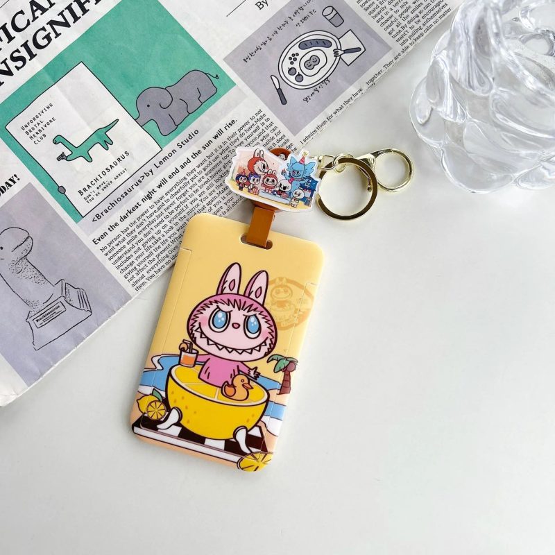 Labubu Keychain Card Holders