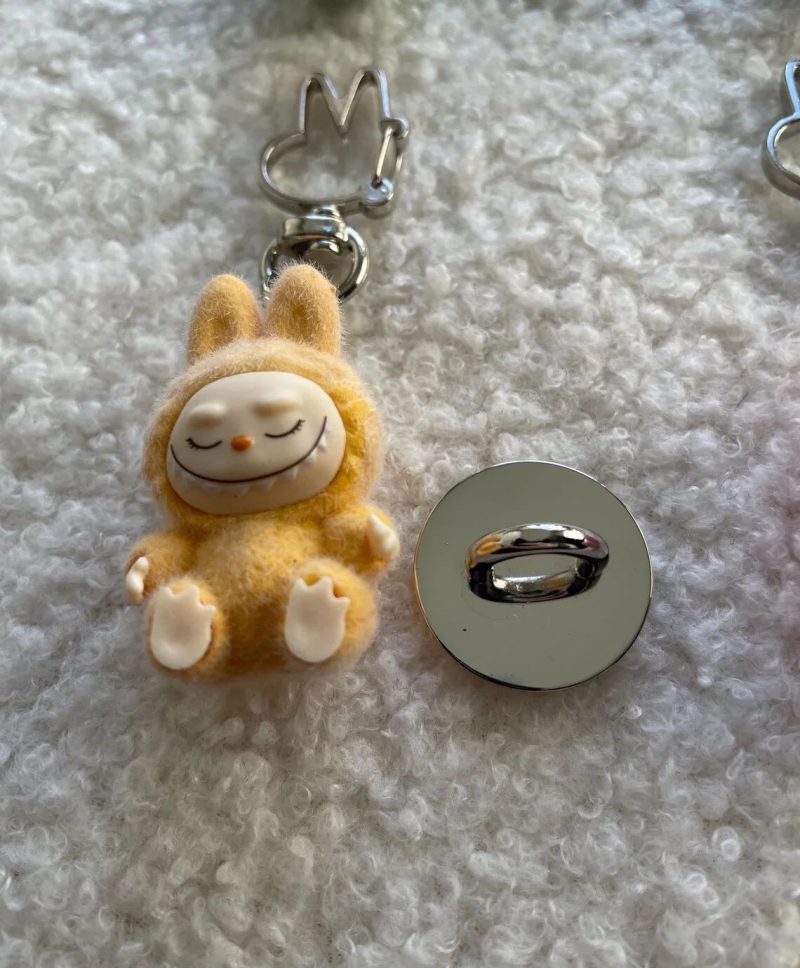 Labubu Keychain Collection Adorable Colorful