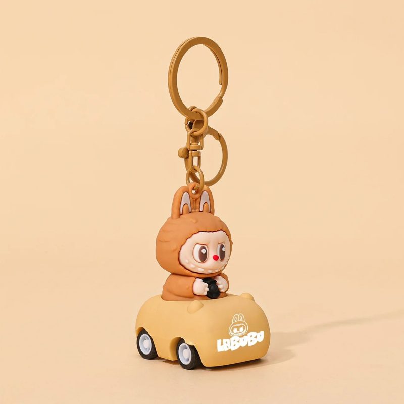 Creative Drive Cute Naughty Labubu Keychain
