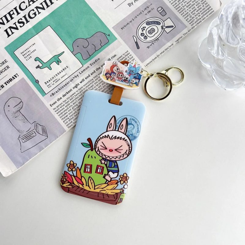Labubu Keychain Card Holders