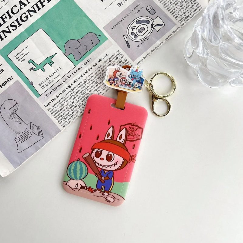 Labubu Keychain Card Holders
