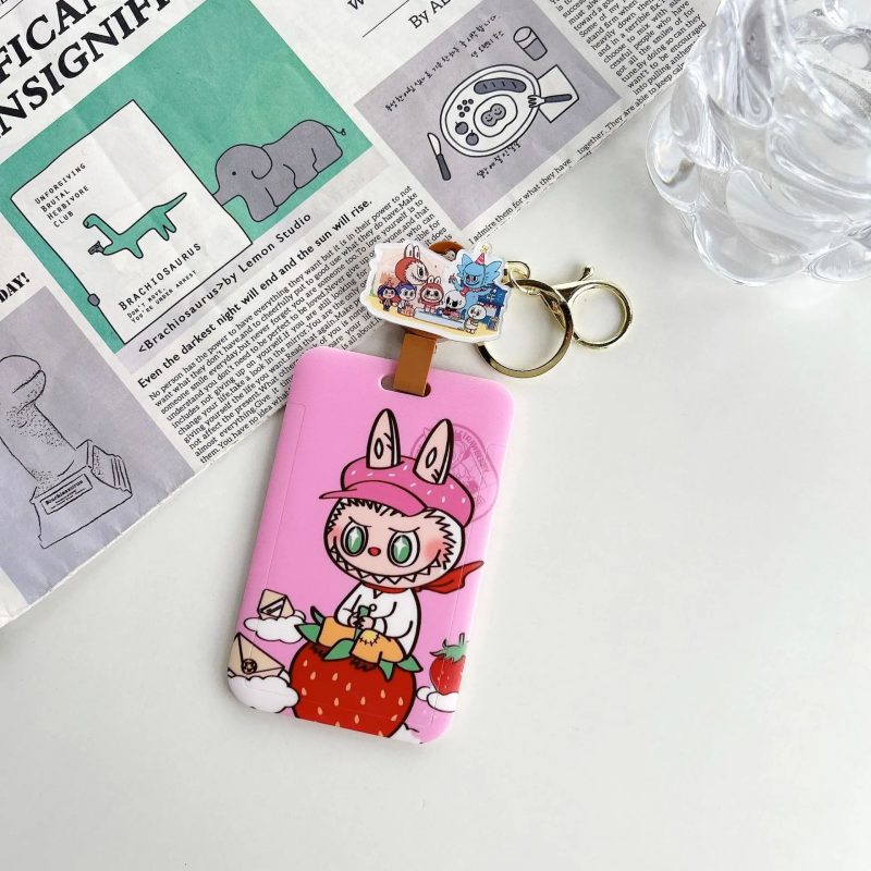Labubu Keychain Card Holders