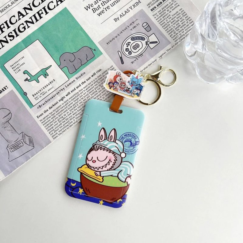 Labubu Keychain Card Holders