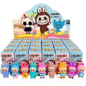Labubu Keychains Blind Box 24pcs